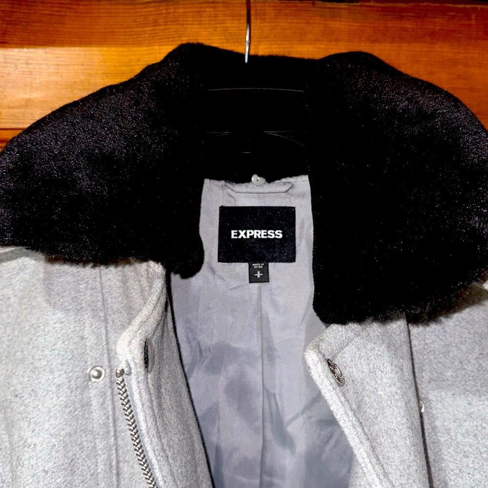 Express Gray Coat - image 3